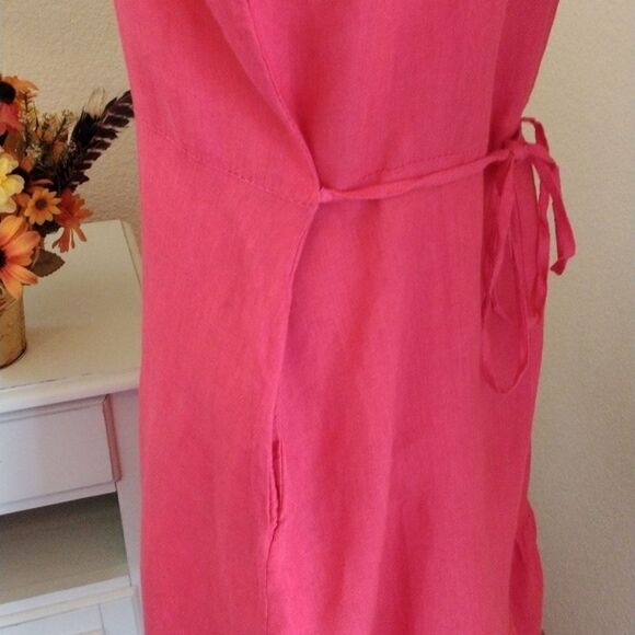 Stella Martini Linen Dress - Picture 5 of 9